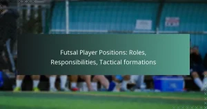 Poziții ale jucătorilor de futsal: Roluri, Responsabilități, Formatii tactice